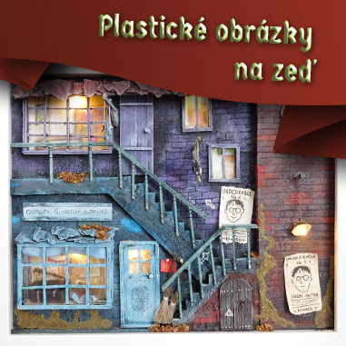 Plastické obrázky na zeď